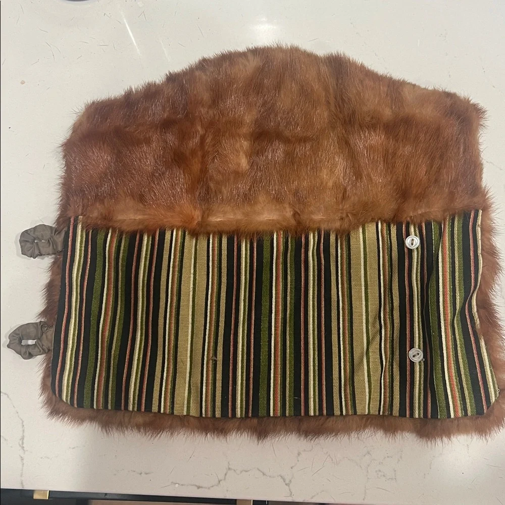 Mink‎ Fur Wine Bottle Cover